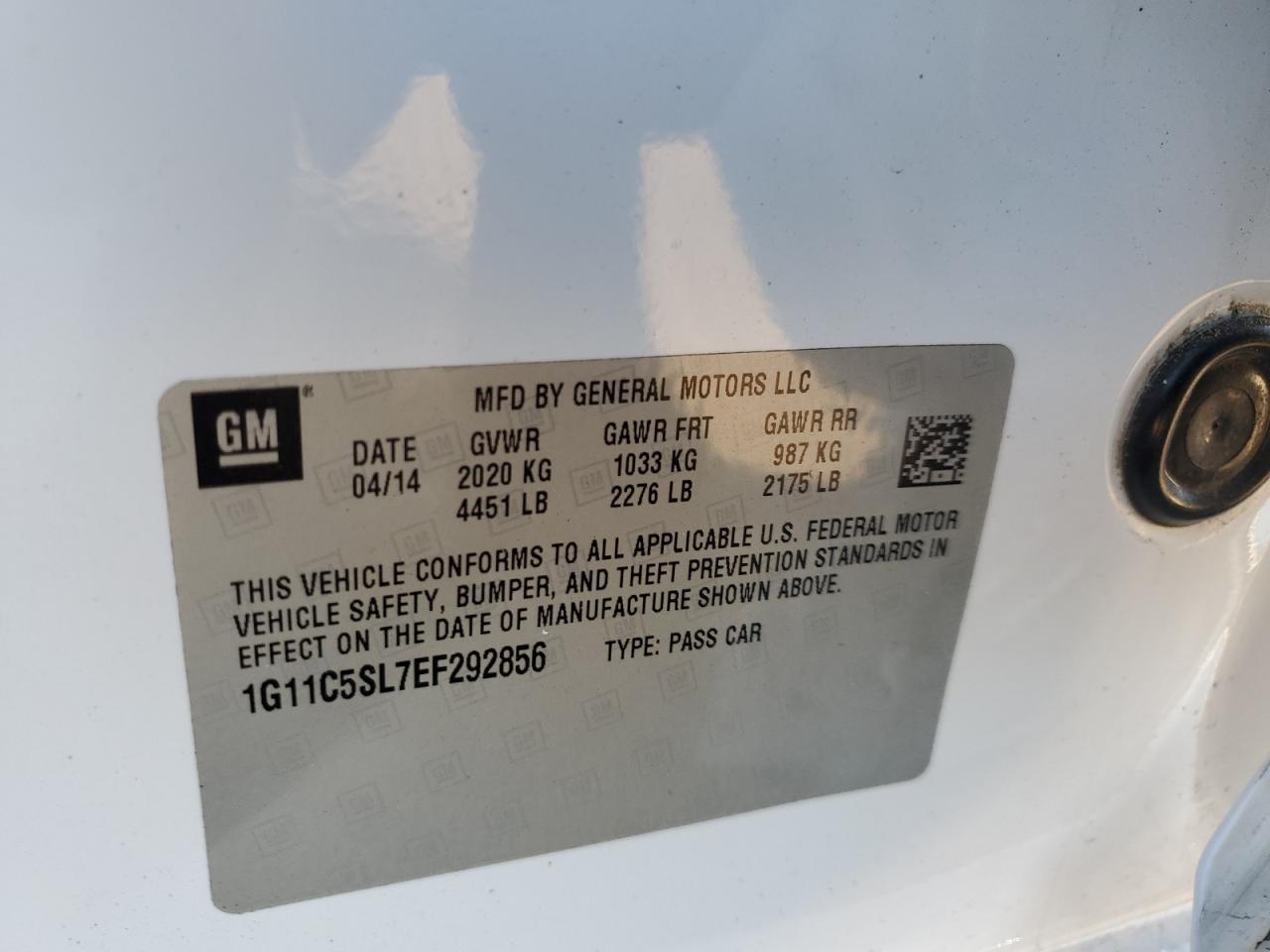 2014 Chevrolet Malibu - Image 12