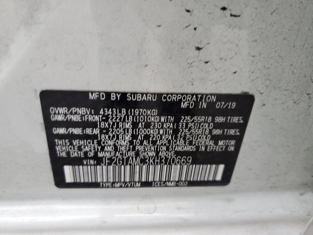 2019 Subaru XV - Image 12