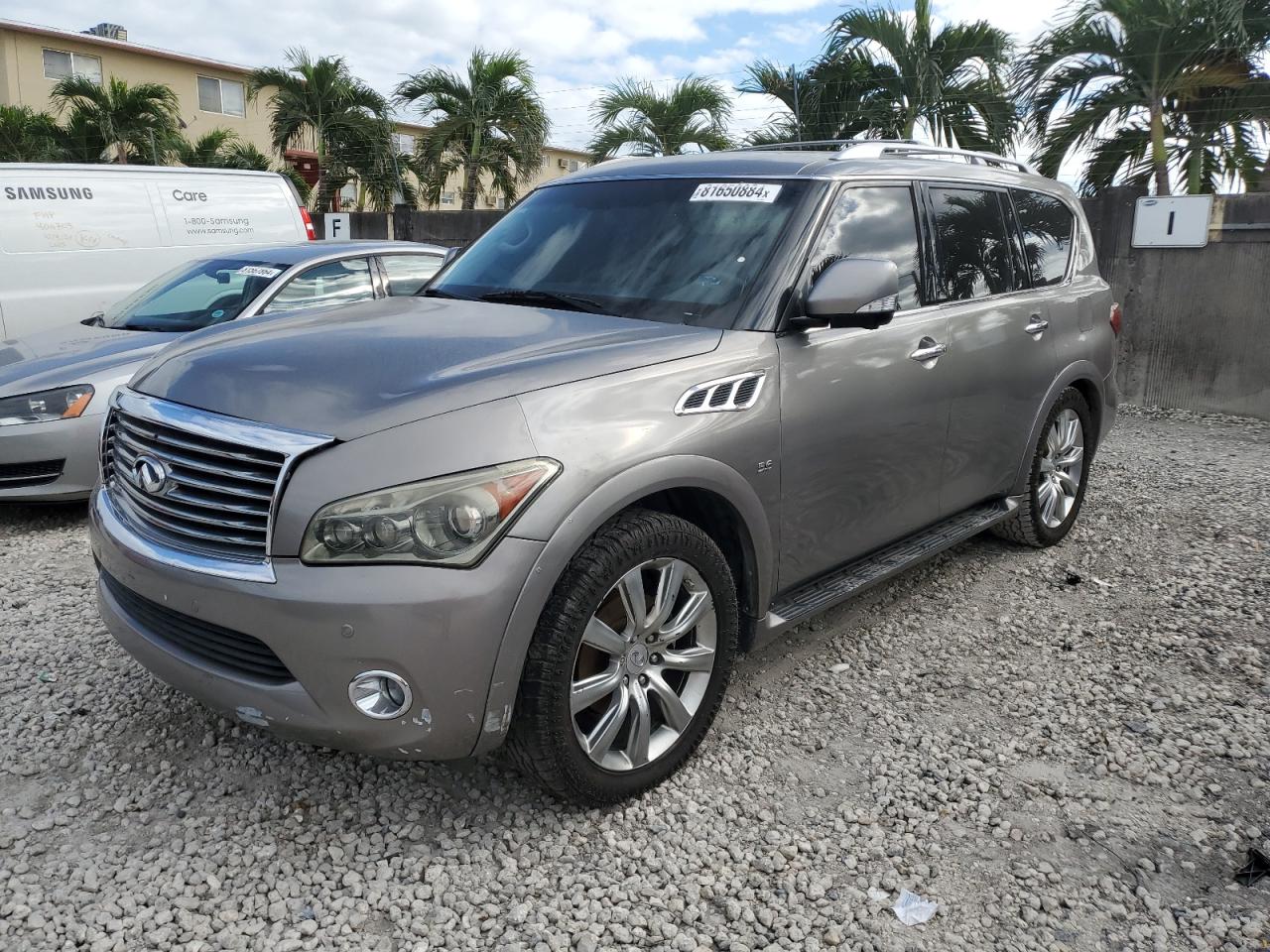 2014 Infiniti Qx80 VIN: JN8AZ2NFXE9555841 Lot: 81650884