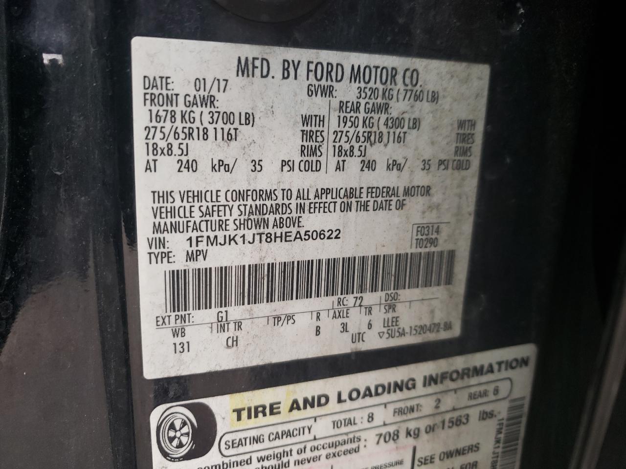 2017 Ford Expedition - Image 13