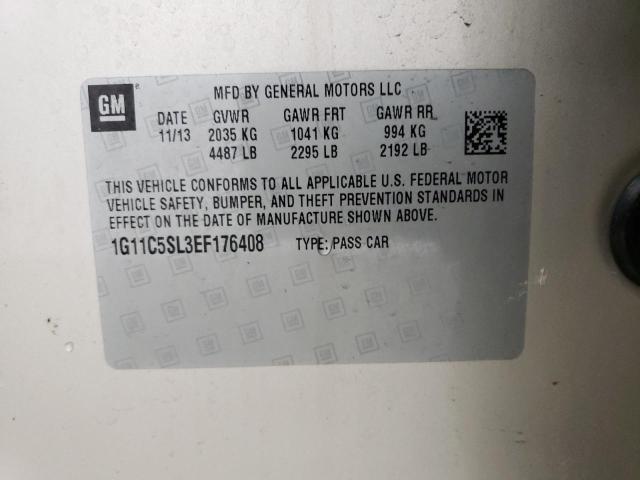 2014 CHEVROLET MALIBU 1LT