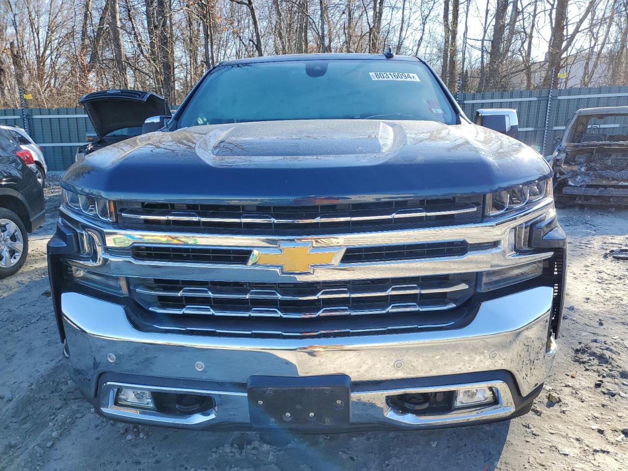 2021 Chevrolet Silverado K1500 Ltz VIN: 3GCUYGET6MG133899 Lot: 80316094