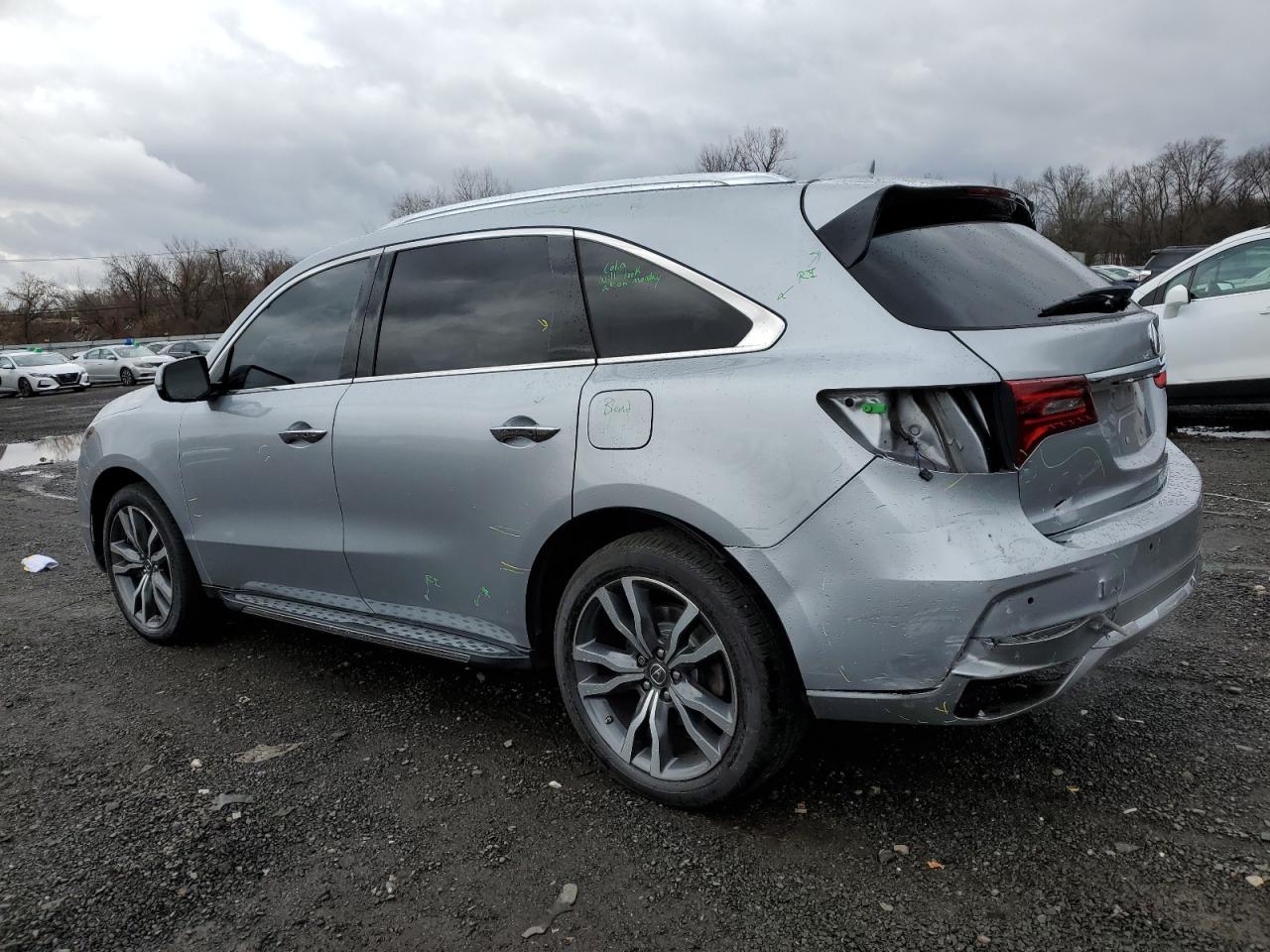 VIN 5J8YD4H8XKL008294 2019 ACURA MDX no.2