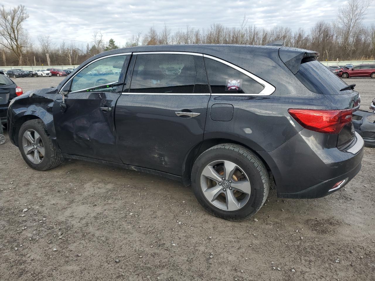 2014 Acura Mdx VIN: 5FRYD4H20EB017716 Lot: 81345624