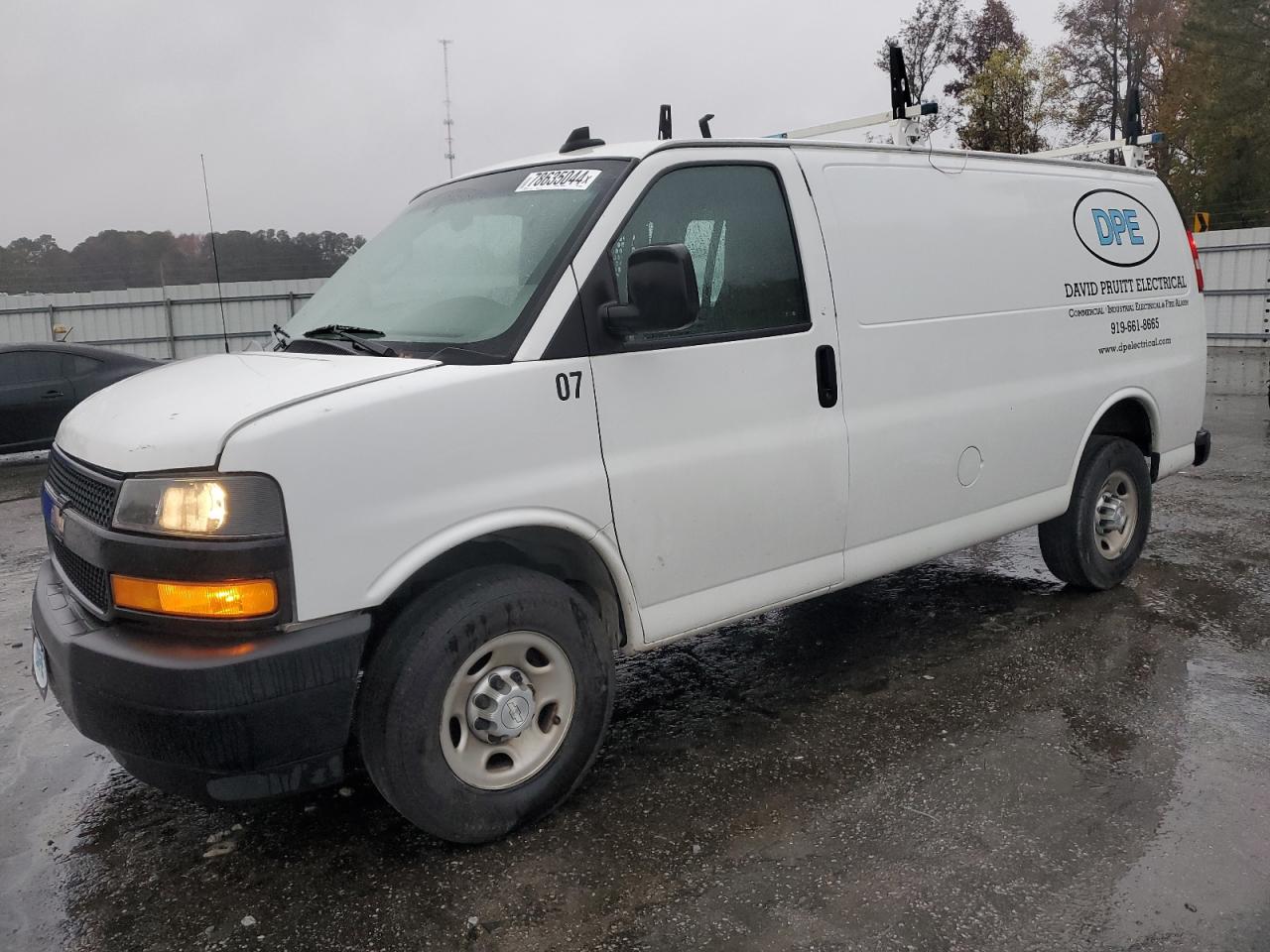 2019 Chevrolet Express G2500 VIN: 1GCWGAFP6K1189203 Lot: 78635044