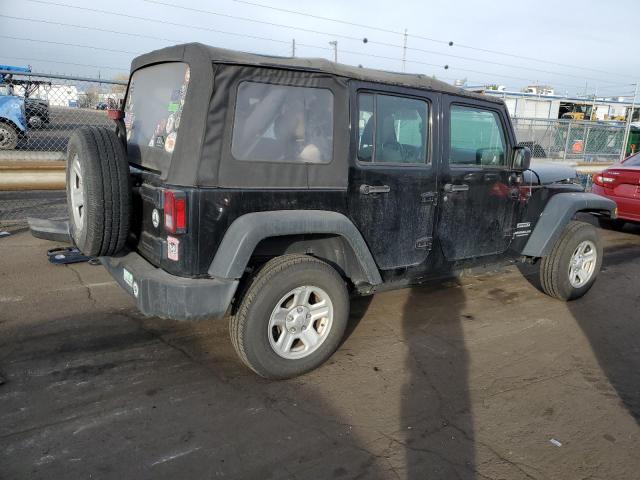 Parquets JEEP WRANGLER 2016 Czarny