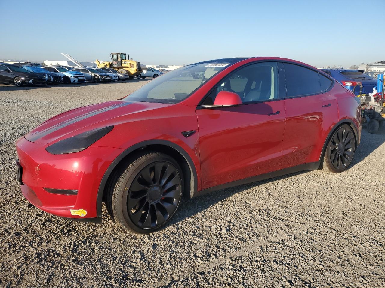 VIN 5YJYGDEF3MF298599 2021 TESLA MODEL Y no.1