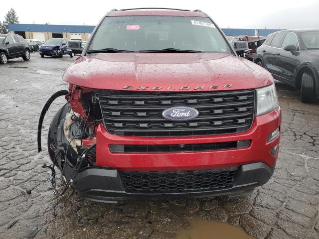  FORD EXPLORER 2017 Красный