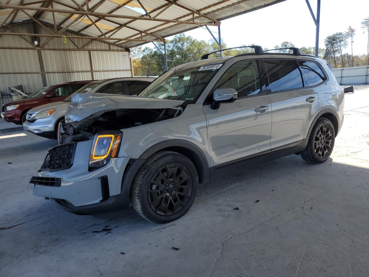 VIN 5XYP5DHC3MG166180 2021 KIA TELLURIDE no.1