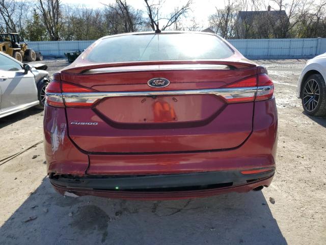  FORD FUSION 2017 Красный