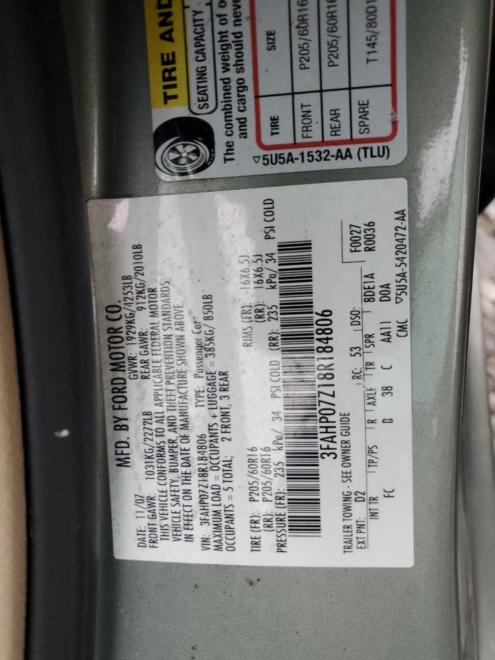 2008 Ford Fusion - Image 12