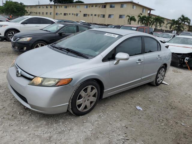 2006 Honda Civic Lx продається в Opa Locka, FL - Rear End