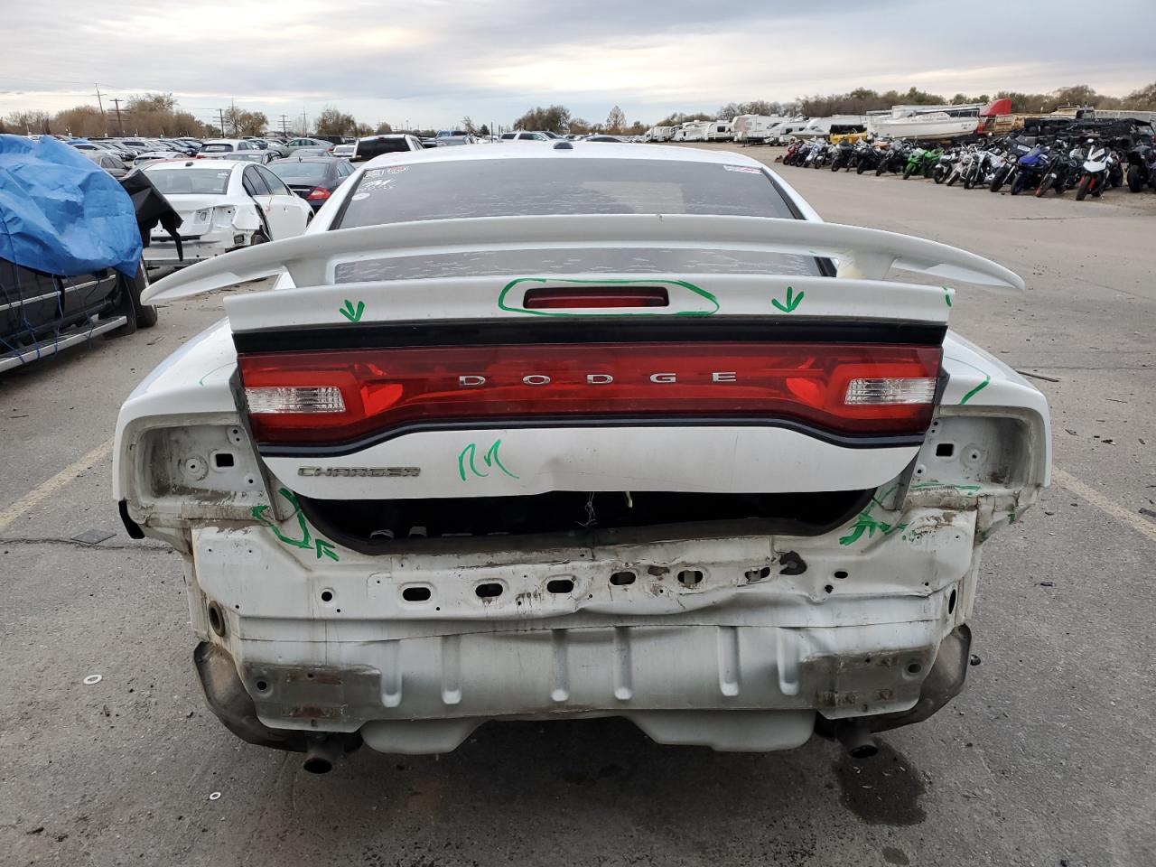 VIN 2C3CDXHGXDH566734 2013 DODGE CHARGER no.6