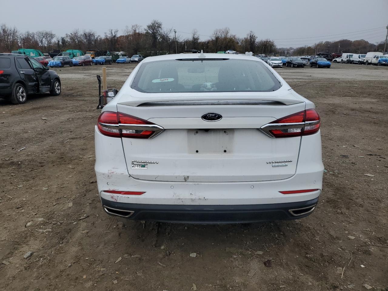 2019 Ford Fusion Titanium VIN: 3FA6P0K94KR265126 Lot: 81987134
