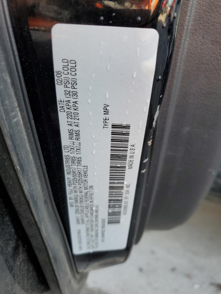 2006 Subaru Legacy Outback 2.5I Limited VIN: 4S4BP62C166343500 Lot: 79122834