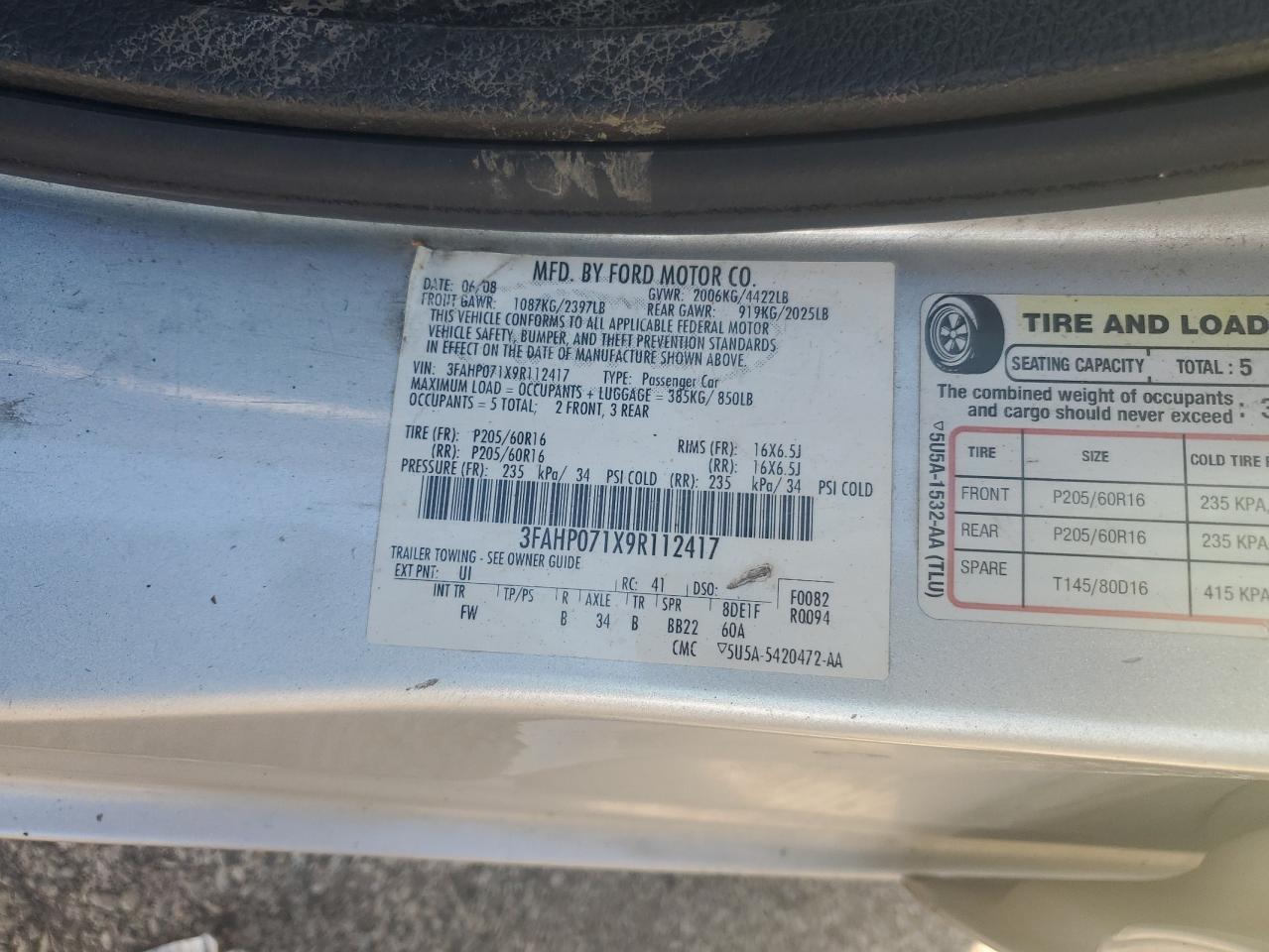 2009 Ford Fusion - Image 13