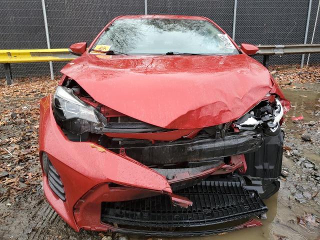  TOYOTA COROLLA 2019 Czerwony