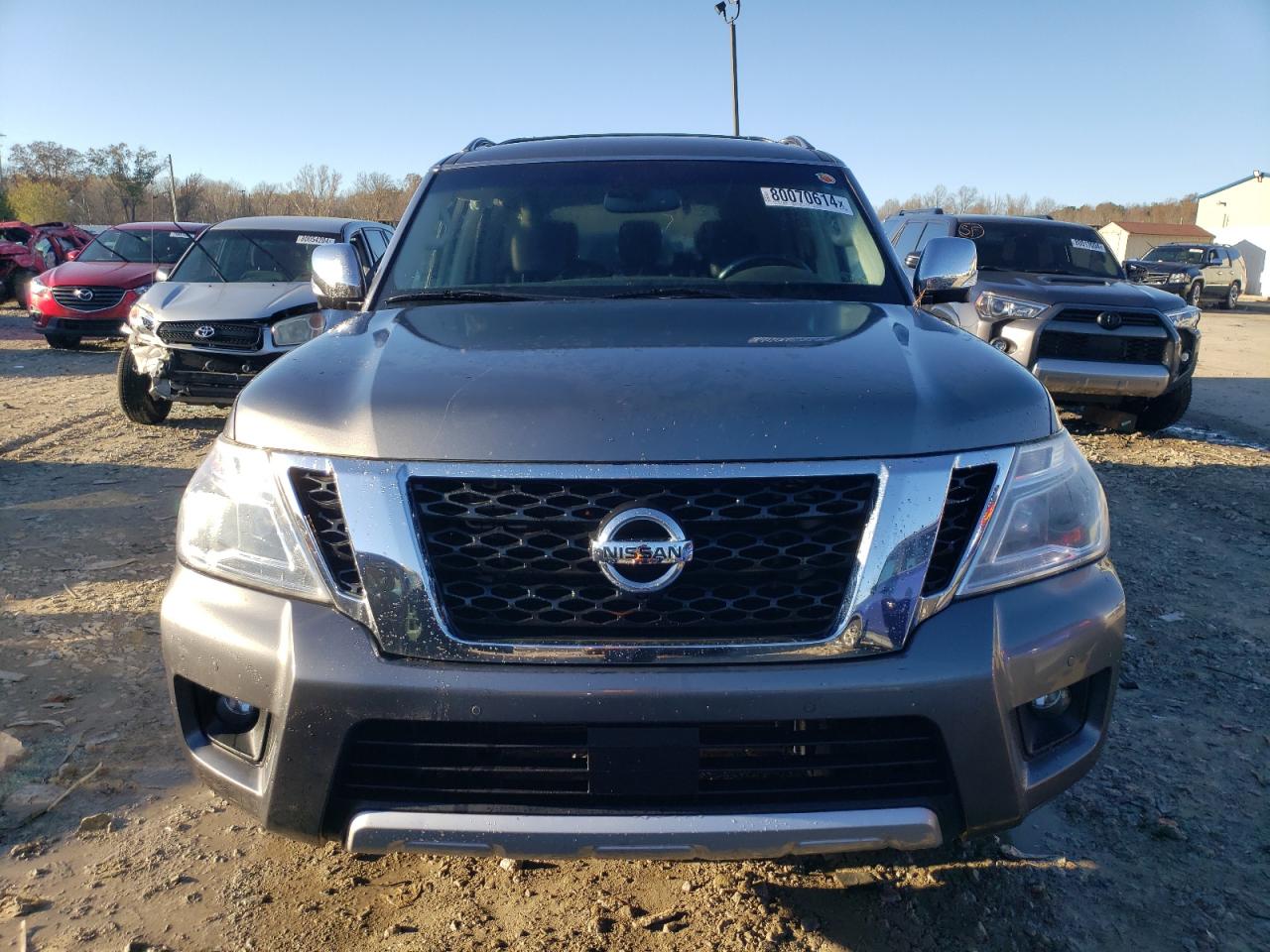 2017 Nissan Armada Sv VIN: JN8AY2NC1H9510347 Lot: 80070614