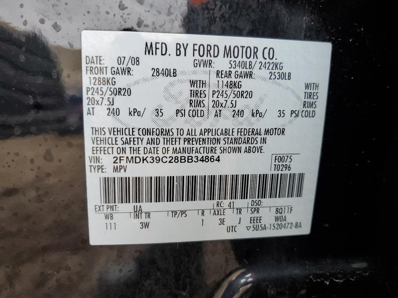 2008 Ford Edge - Image 14