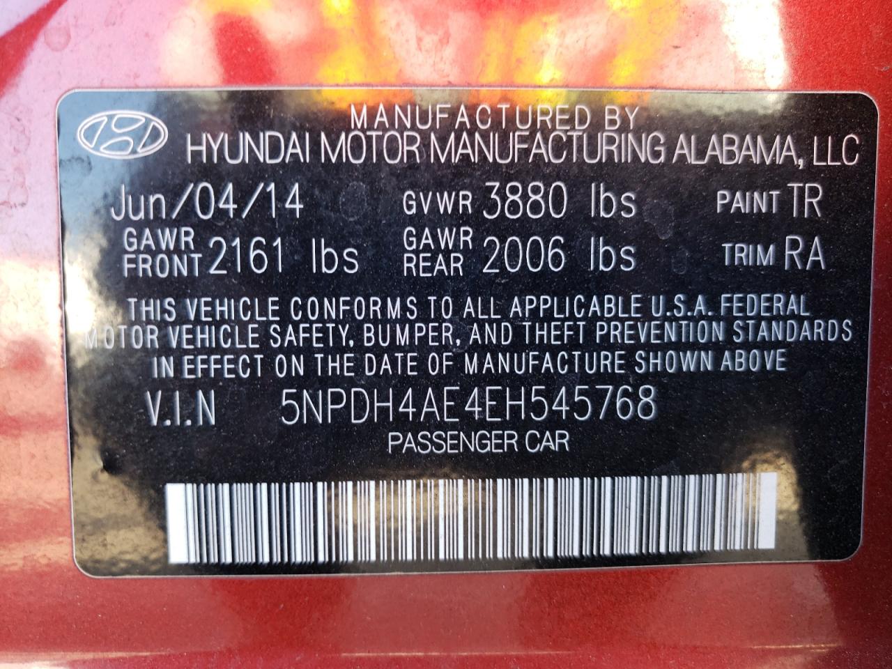 2014 Hyundai Elantra - Image 12