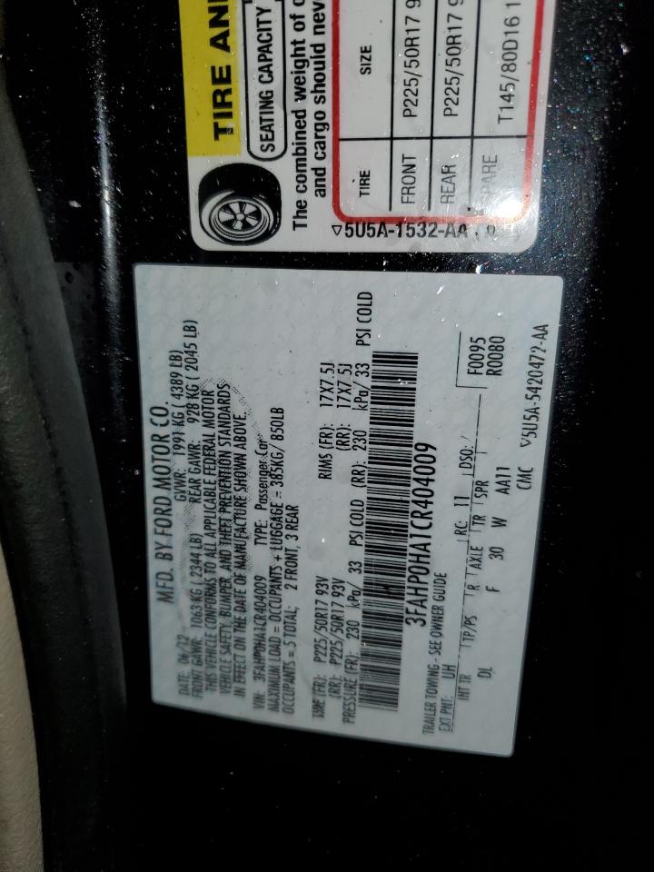 2012 Ford Fusion - Image 12