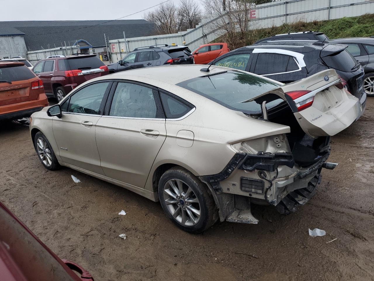 VIN 3FA6P0LU7HR385028 2017 FORD FUSION no.2