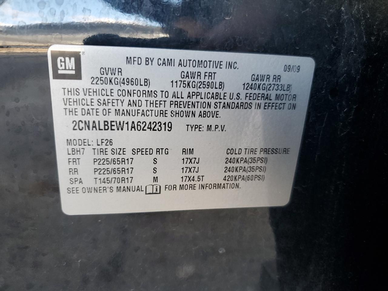 2010 Chevrolet Equinox - Image 15