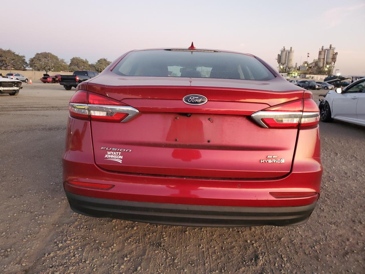 2019 Ford Fusion Se VIN: 3FA6P0LU9KR221724 Lot: 79573774