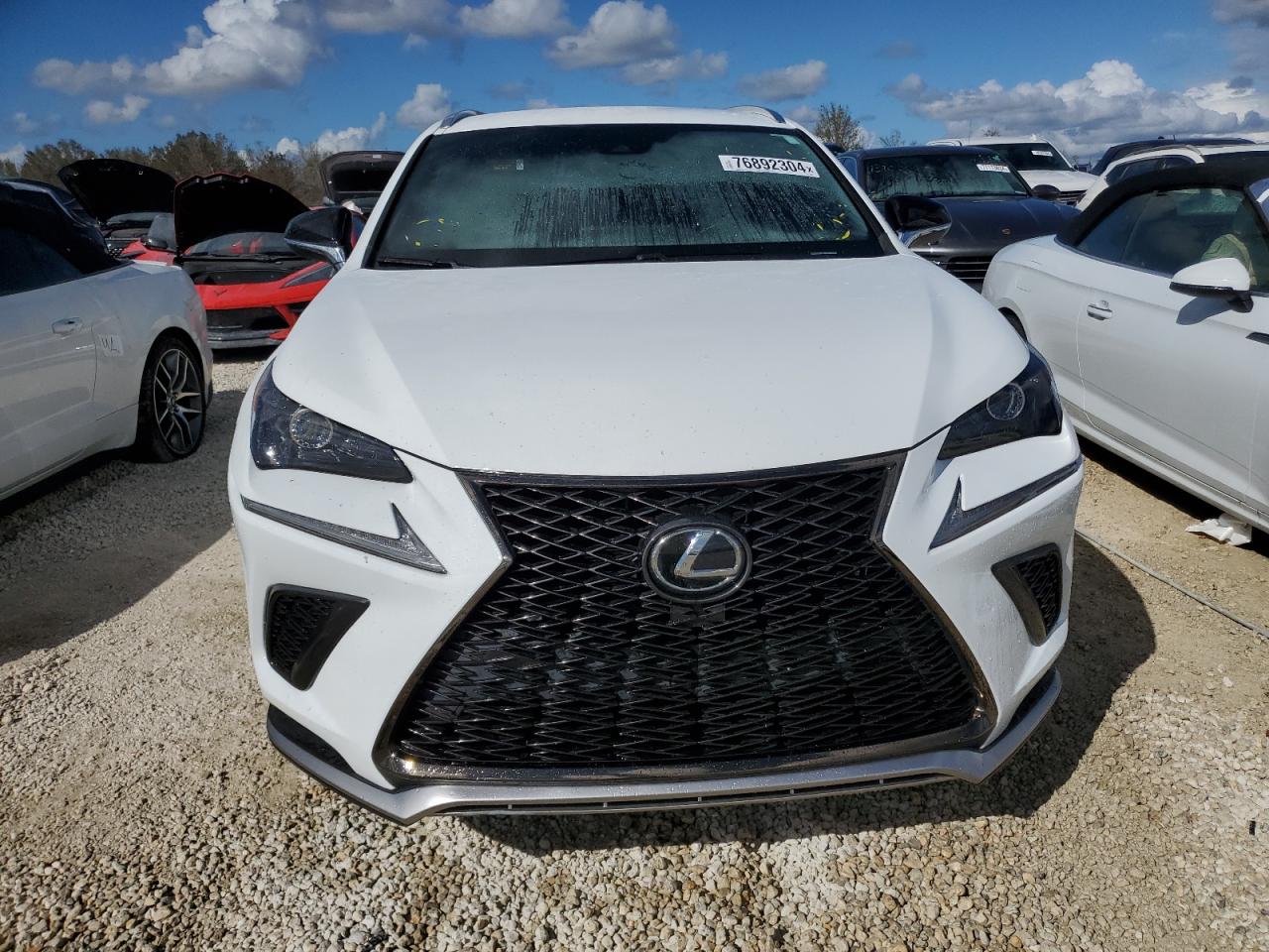 VIN JTJSARBZ5M2200904 2021 LEXUS NX no.5