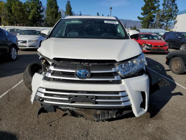  TOYOTA HIGHLANDER 2019 Белый