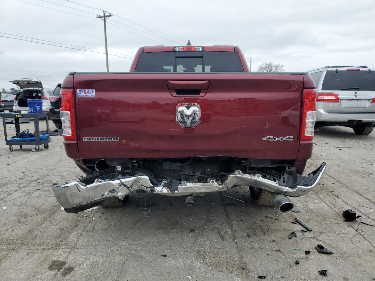 2021 Ram 1500 Big Horn/Lone Star VIN: 1C6SRFBT7MN651750 Lot: 80964514