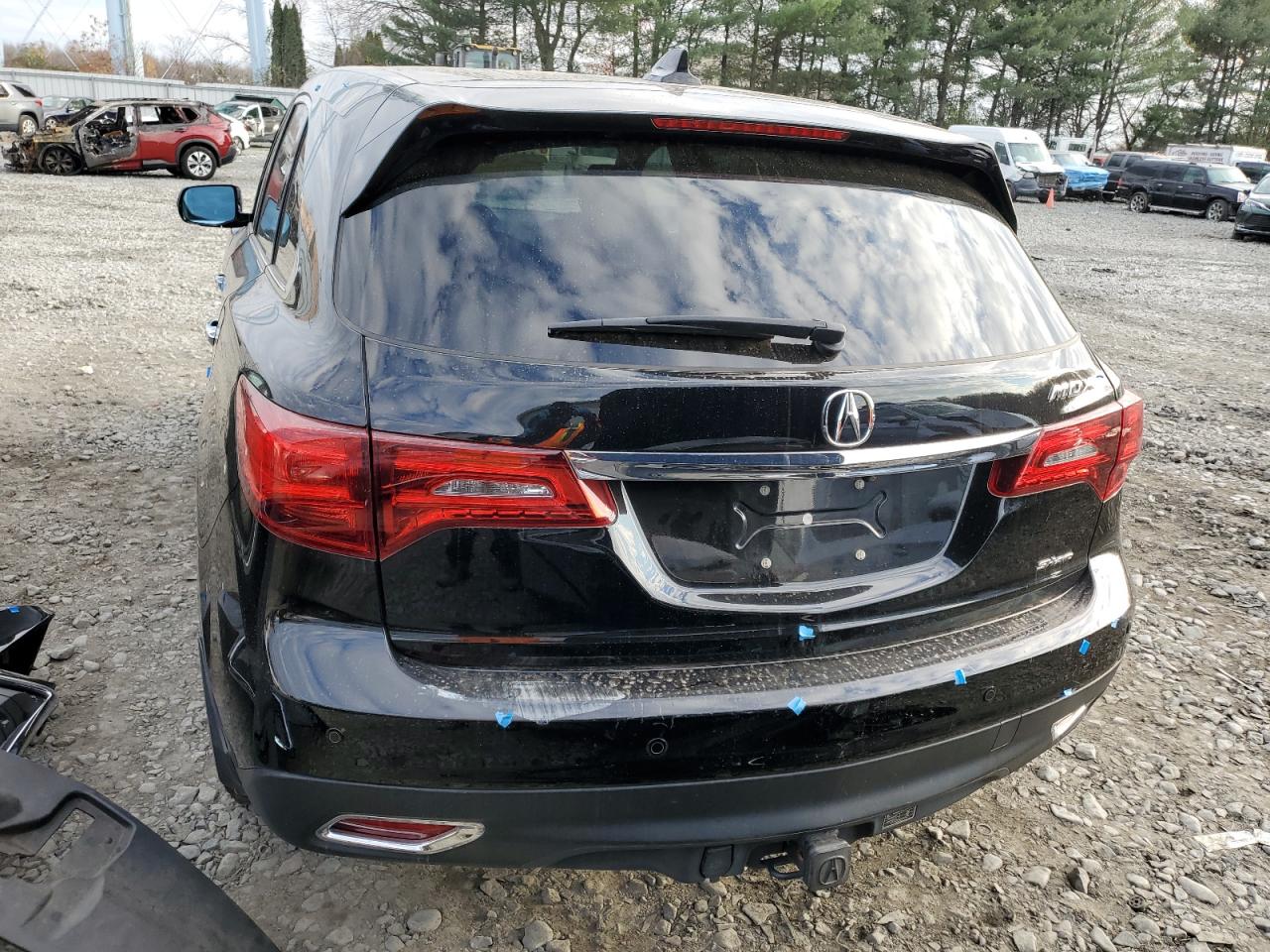 2016 Acura Mdx Technology VIN: 5FRYD4H44GB033339 Lot: 80203624