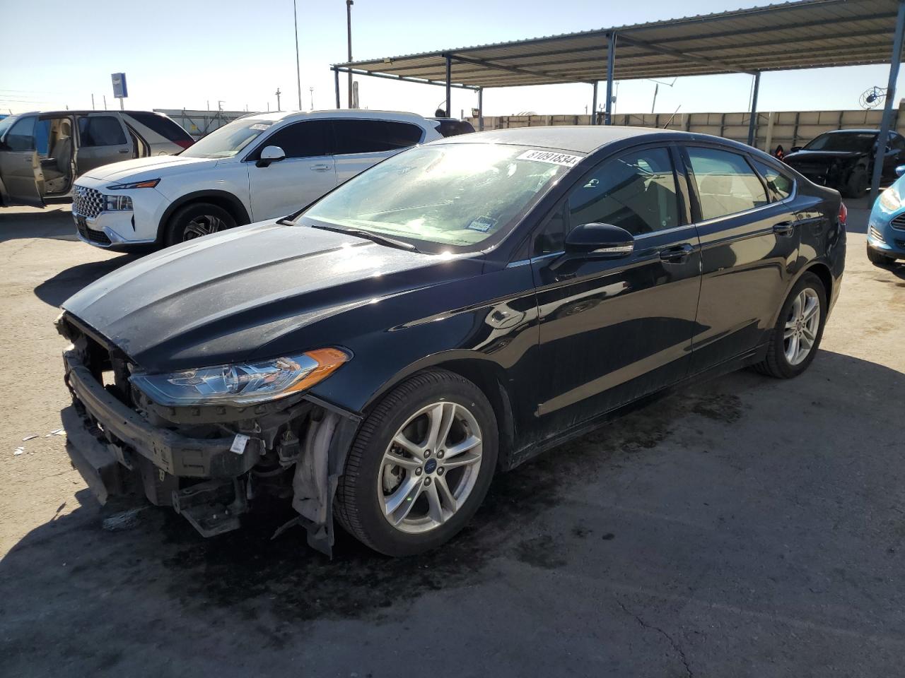 VIN 3FA6P0HD1JR189231 2018 FORD FUSION no.1