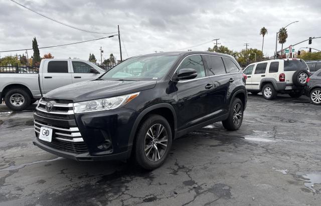  TOYOTA HIGHLANDER 2019 Czarny