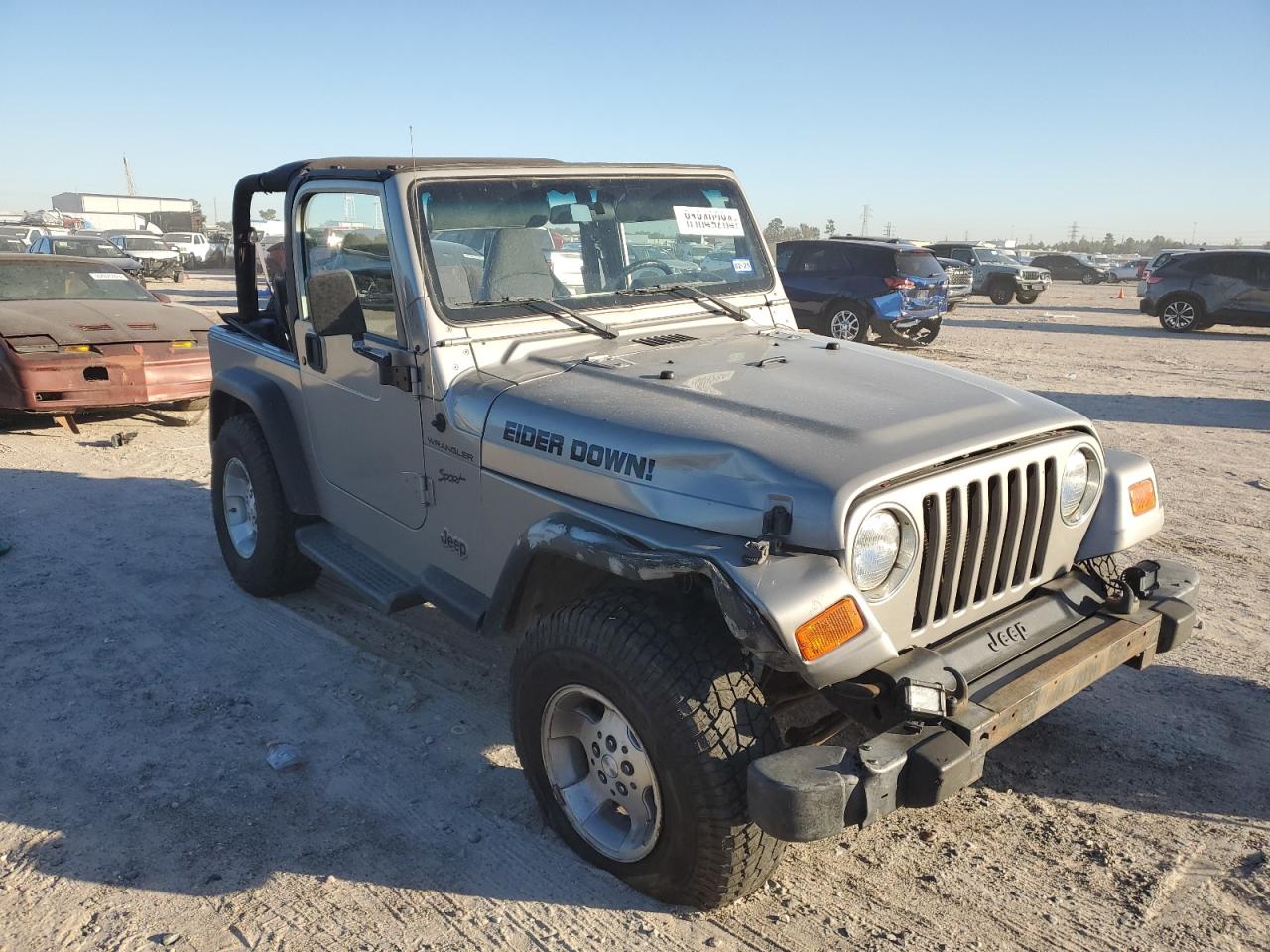 2002 Jeep Wrangler / Tj Sport VIN: 1J4FA49S12P730393 Lot: 81849284