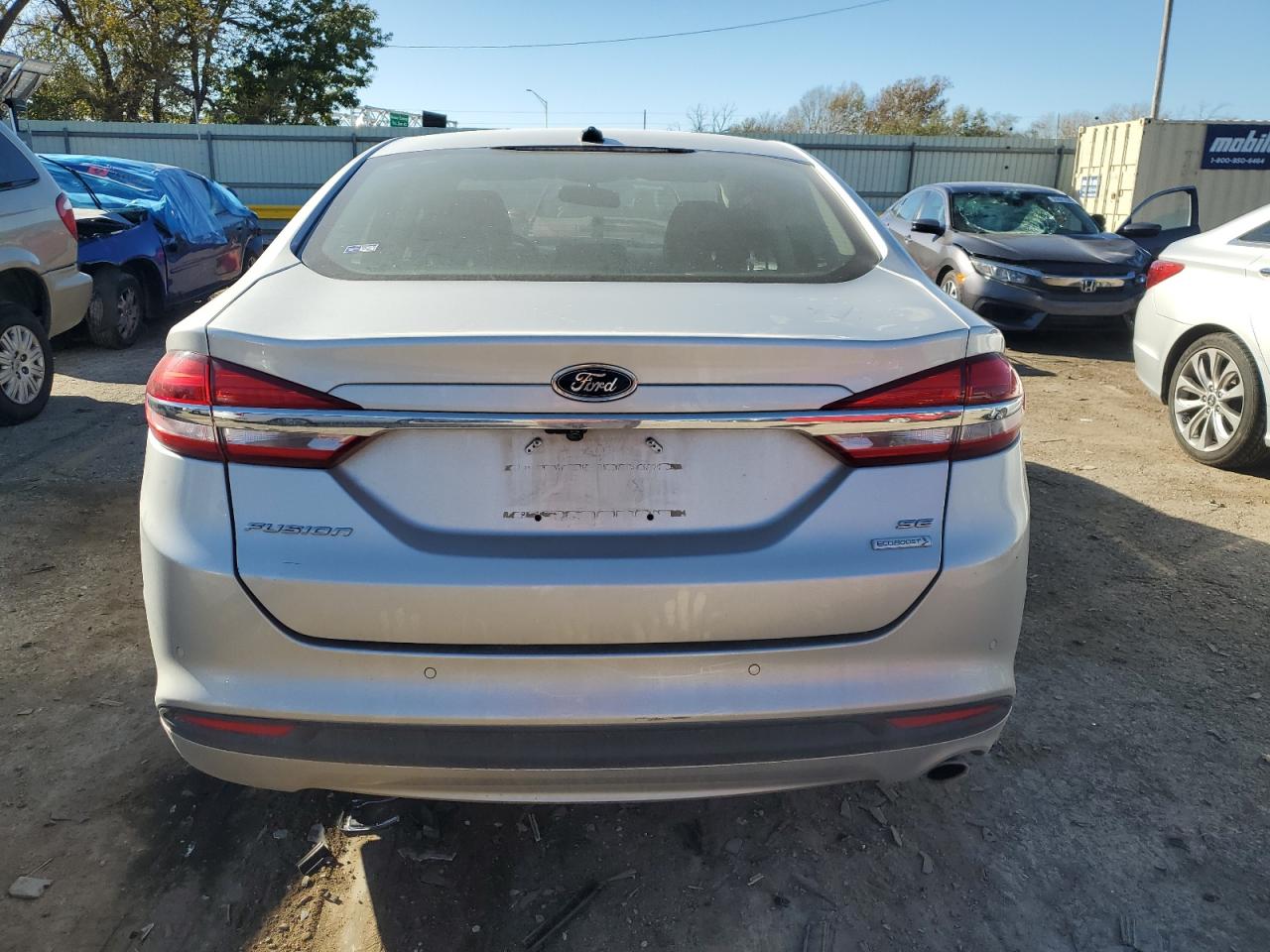 VIN 3FA6P0HD1JR186488 2018 FORD FUSION no.6