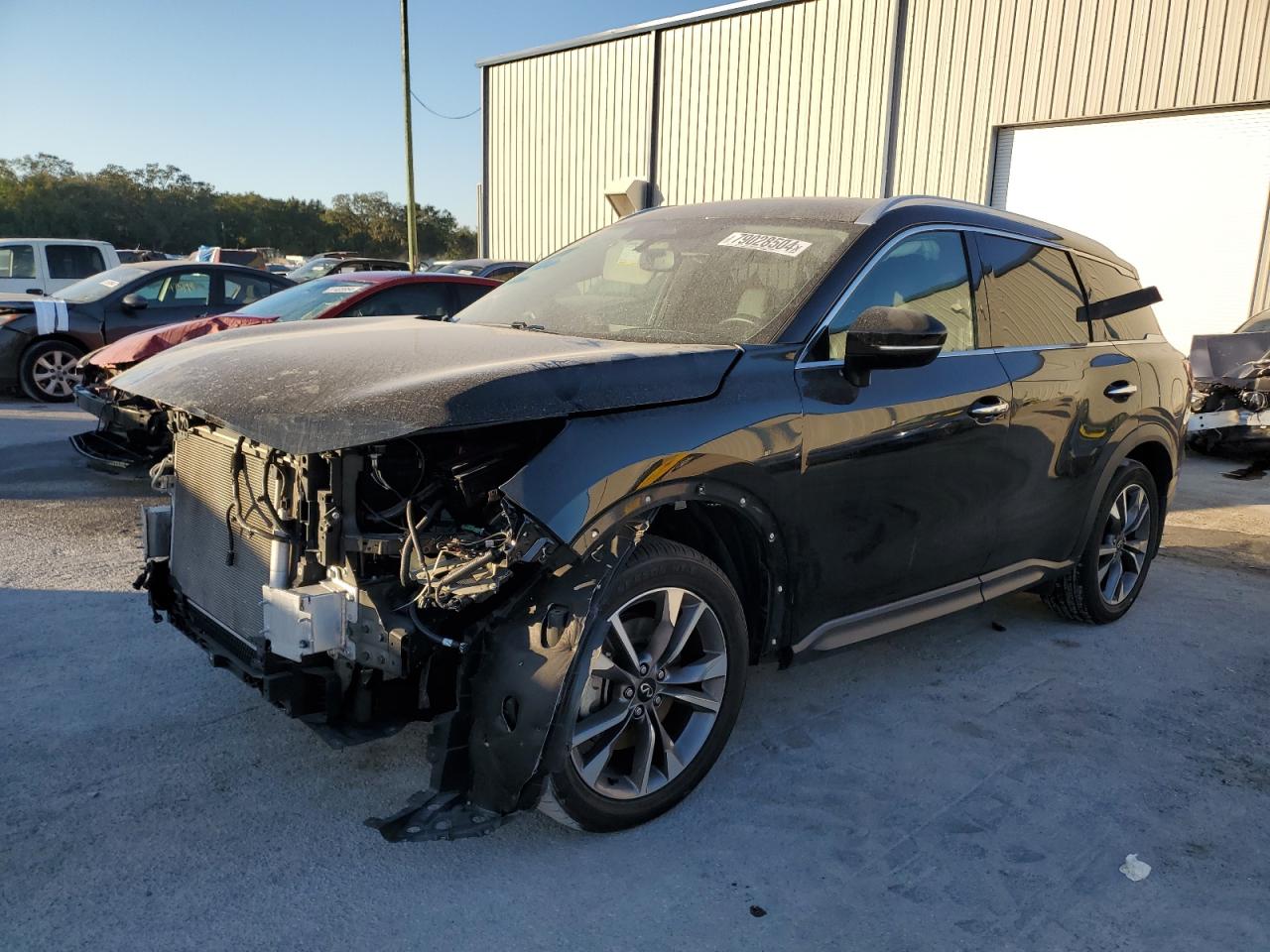 2022 Infiniti Qx60 Luxe за продажба в Apopka, FL - Front End