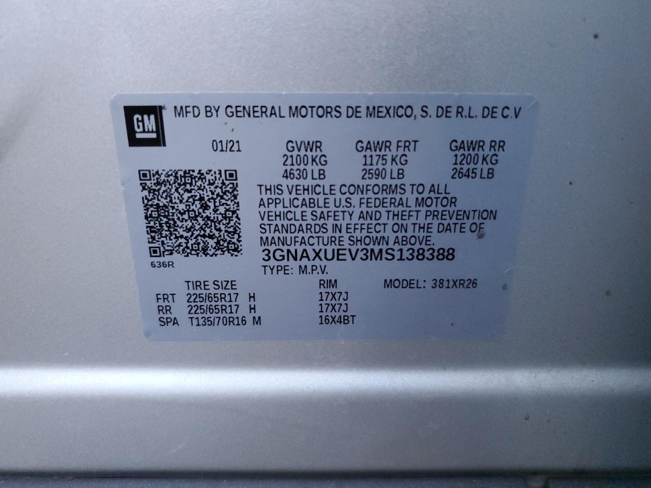 2021 Chevrolet Equinox - Image 13