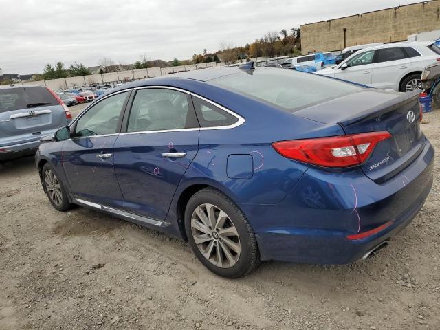  HYUNDAI SONATA 2015 Синий