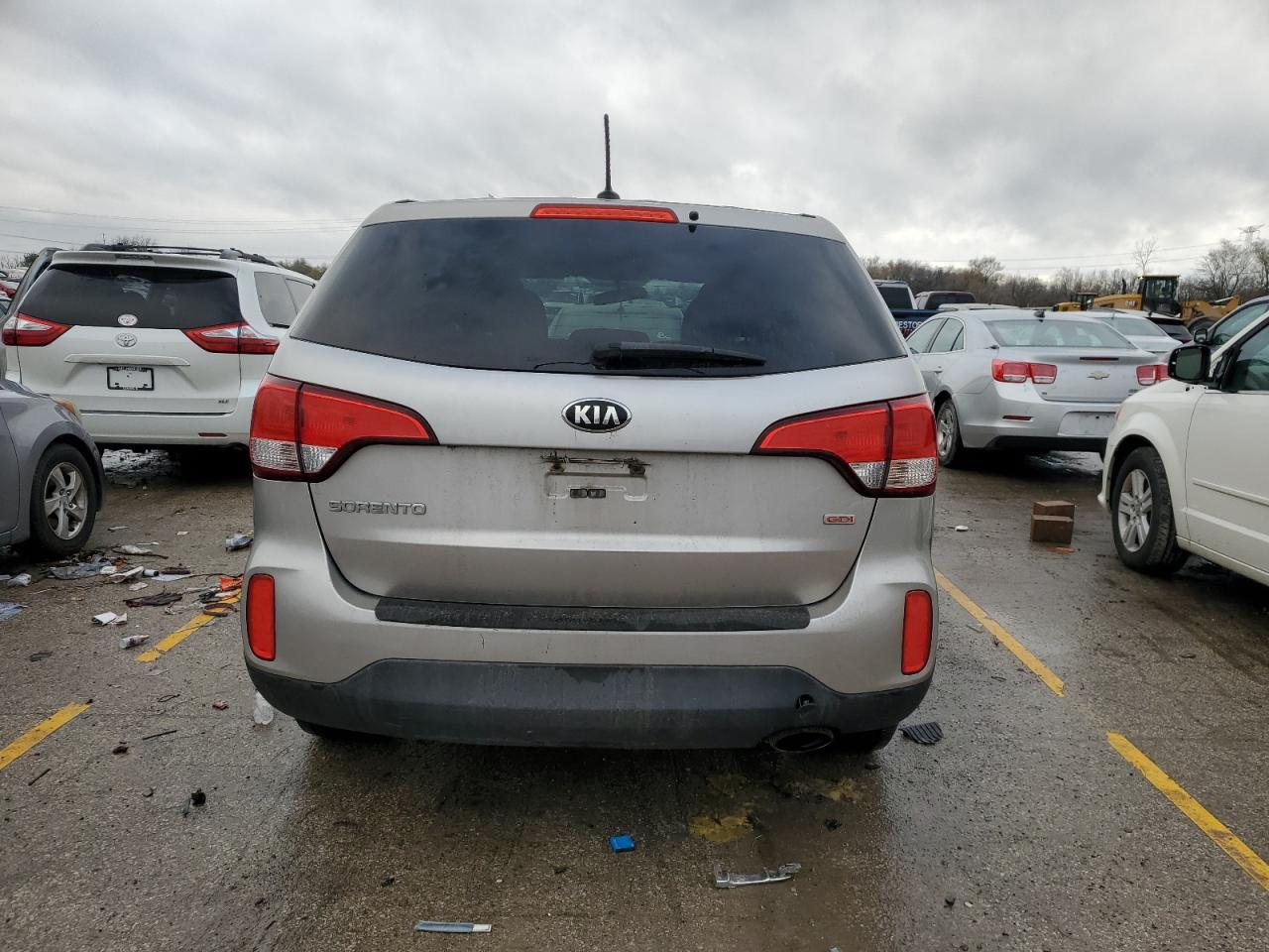 2015 Kia Sorento Lx VIN: 5XYKT3A68FG609425 Lot: 80787044