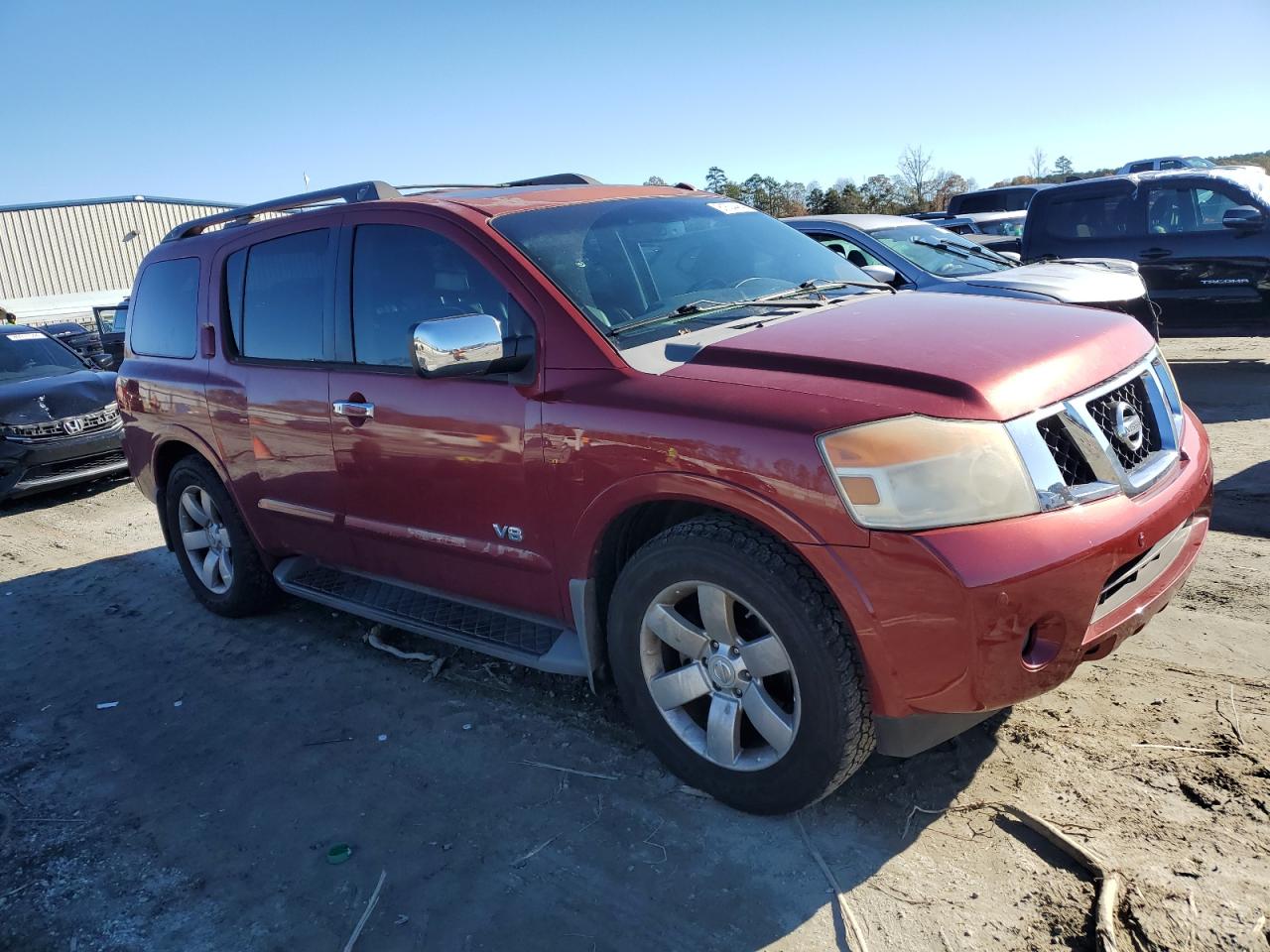 2008 Nissan Armada Se VIN: 5N1BA08D18N608570 Lot: 81634484