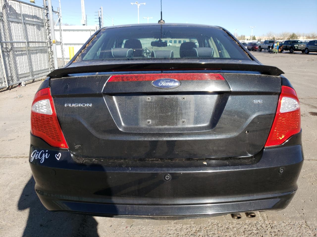 2010 Ford Fusion Se VIN: 3FAHP0HA7AR260267 Lot: 82253174