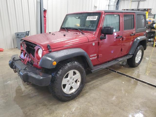 2011 Jeep Wrangler Unlimited Sport на продаже в Casper, WY - Front End