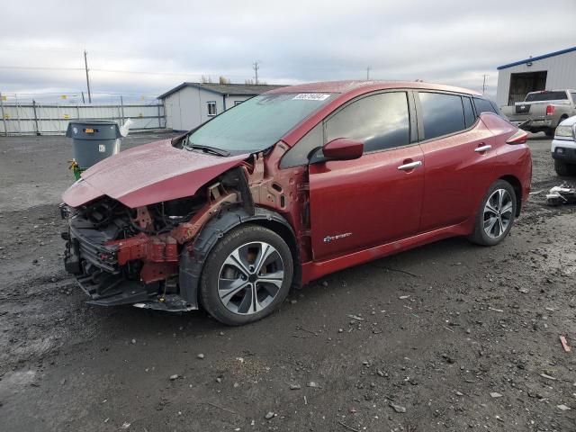  NISSAN LEAF 2019 Red