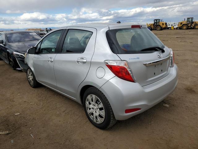  TOYOTA YARIS 2014 Серебристый