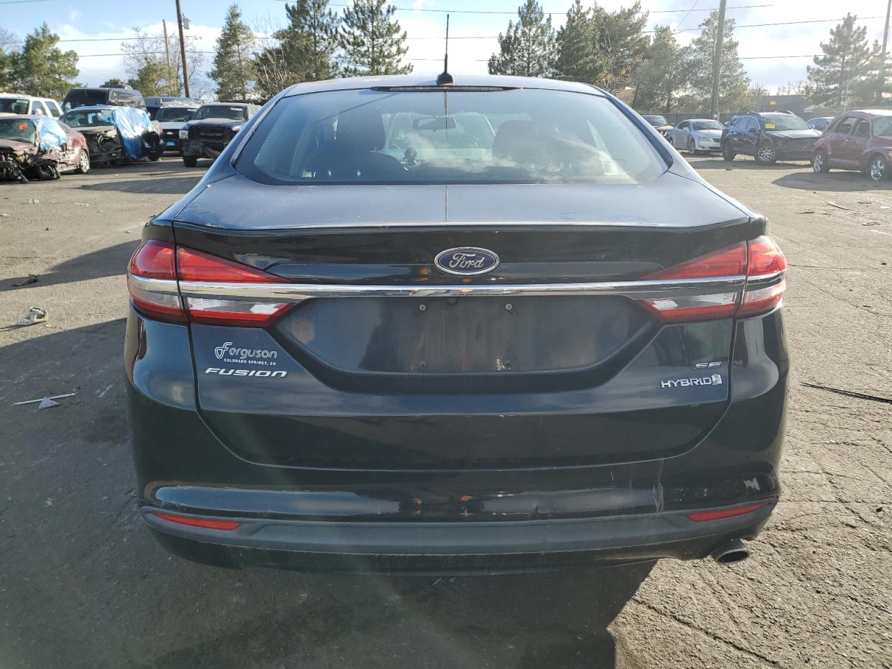 2017 Ford Fusion Se Hybrid VIN: 3FA6P0LU0HR182904 Lot: 81643804