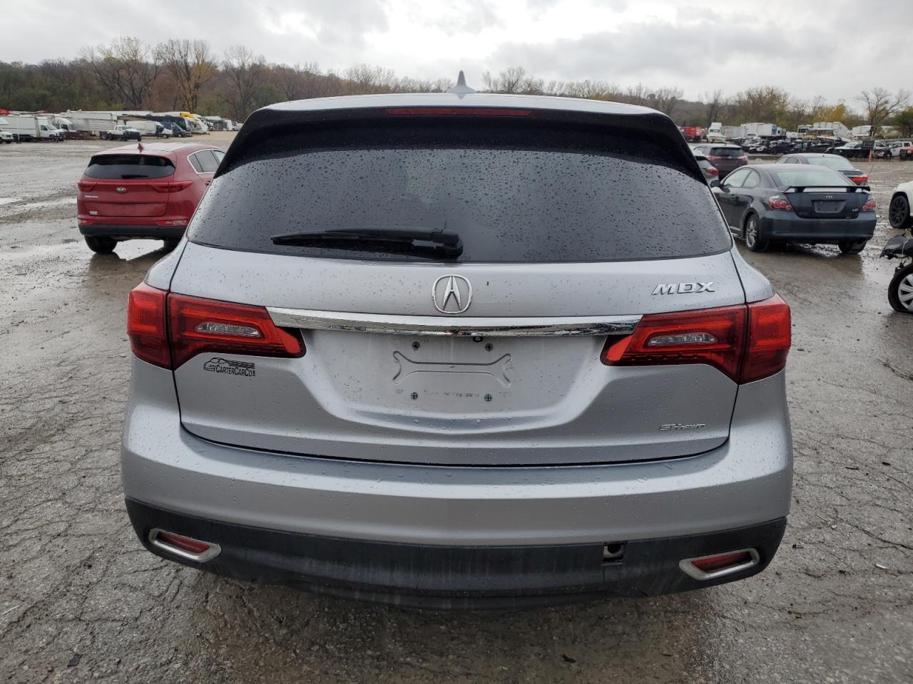 2016 Acura Mdx VIN: 5FRYD4H28GB019667 Lot: 72584094