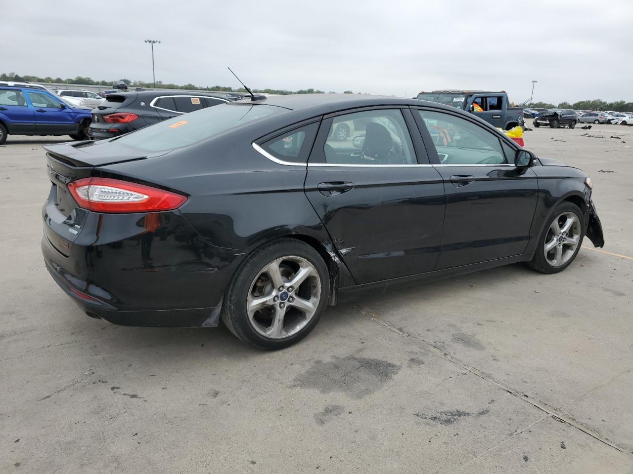 VIN 3FA6P0HD8ER128755 2014 FORD FUSION no.3