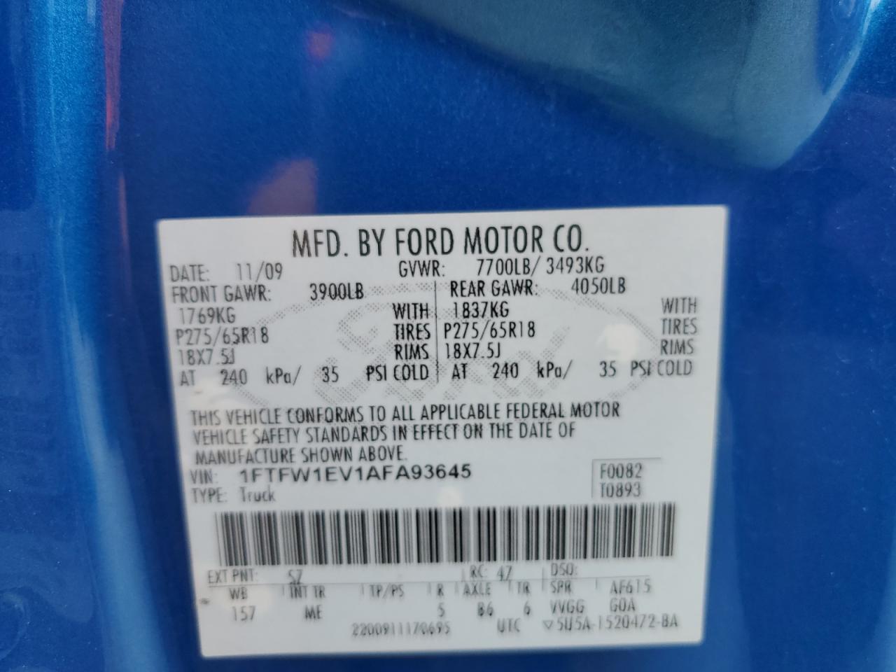 2010 Ford F-150 - Image 13