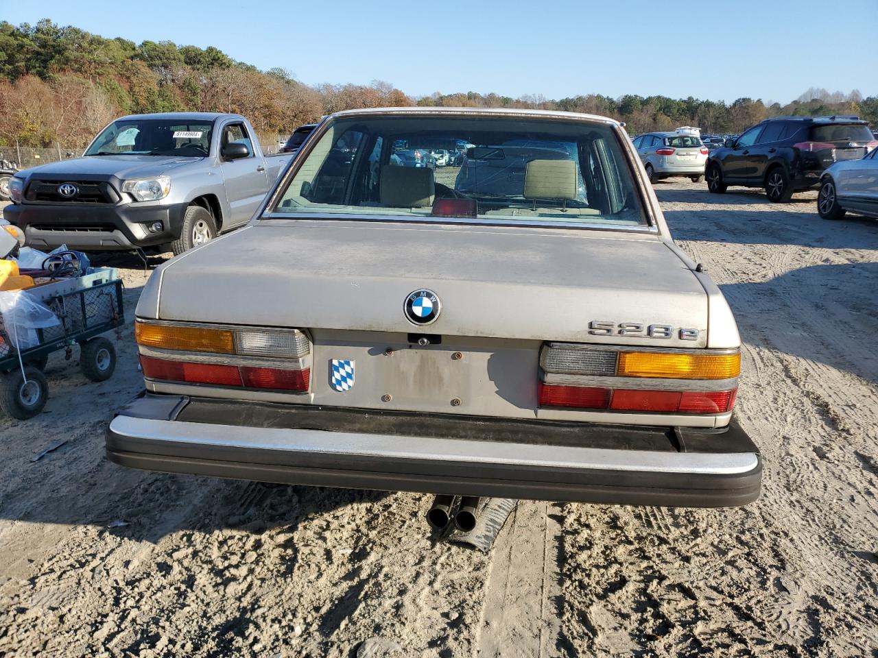 1988 BMW 528 E Automatic VIN: WBADK8307J9901723 Lot: 81129644